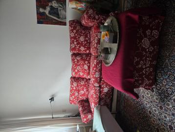 Ikea Ektorp 3-zitsbank + bromma hocker + extra hoezen - afbeelding 2