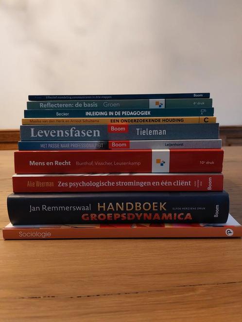 Studieboeken voor opleiding Social Work, Boeken, Studieboeken en Cursussen, Zo goed als nieuw, HBO, Ophalen of Verzenden