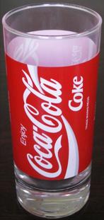 Coca Cola glas rood Enjoy Coke enjoy Coca-Cola, Nieuw, Frisdrankglas, Ophalen of Verzenden