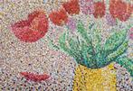 Pointillisme Tulpen, Ophalen of Verzenden