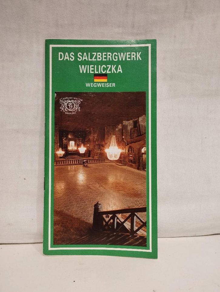Das salzbergwerk wieliczka info boekje, Boeken, Atlassen en Landkaarten, Landkaart, 1800 tot 2000, Ophalen of Verzenden