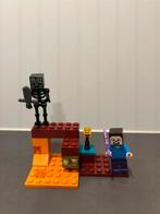 Lego Minecraft 30331 Het onderwereld gevecht, Kinderen en Baby's, Speelgoed | Duplo en Lego, Ophalen, Zo goed als nieuw, Complete set