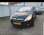 Opel Corsa 1.4 16V 3D 2010 Zwart, Auto's, Opel, Voorwielaandrijving, 1398 cc, 4 cilinders, 100 pk