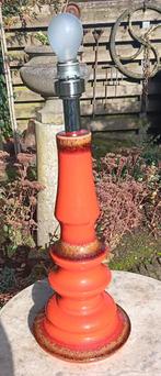 Vintage space age schemerlampvoet WALTER HUSTADT LEUCHTEN, Metaal, Space age, vintage, spoednick, 50 tot 75 cm, Ophalen of Verzenden