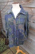 Blouse groen/ blauw Bianca mt 40 Vaste prijs AANBIEDING, Kleding | Dames, Blouses en Tunieken, Maat 38/40 (M), Bianca, Blauw, Ophalen of Verzenden