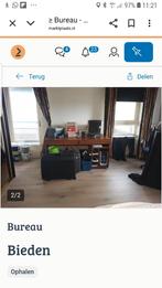 Houten bureau, Huis en Inrichting, Bureaus, Ophalen, Zo goed als nieuw, Bureau