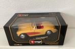 Chevrolet Corvette 1957, Ophalen of Verzenden, Zo goed als nieuw, Bburago