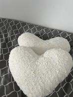 Sierkussens leenbakker hartvormig, Huis en Inrichting, Woonaccessoires | Kussens, Ophalen of Verzenden, Zo goed als nieuw, Wit