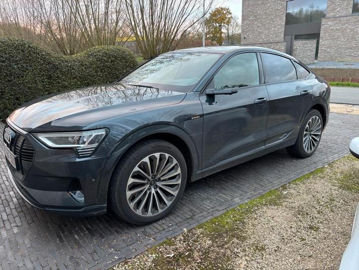 Audi e-tron 55 Sportback 2020 (model 2021) - Full option, Auto's, Audi, Particulier, e-tron, 360° camera, 4x4, ABS, Achteruitrijcamera