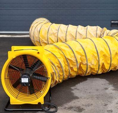 Trotec TTV 7000 Bouwventilator - Krachtige Ventilatie, Doe-het-zelf en Verbouw, Overige Doe-het-zelf en Verbouw, Gebruikt, Ophalen