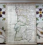 Kopergravure van Portugal uit 1746, Gelezen, Le Rouge, Verzenden, Voor 1800