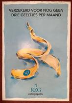 Grote RZG  Affiche , verzekering jaren ‘90, Ophalen of Verzenden