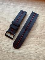 Verschillende horloge bandjes en doos van Glycine, Ophalen of Verzenden, Zo goed als nieuw, Zwart, Android