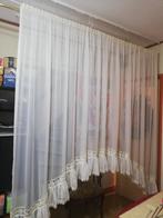 Sfeervolle vitrage kleur licht crème., 200 cm of meer, Ophalen of Verzenden, Zo goed als nieuw, 200 cm of meer