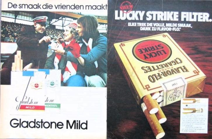 29 vintage advertenties reclames sigaretten 69-84 sigaren sh, Verzamelen, Rookartikelen, Aanstekers en Luciferdoosjes, Gebruikt