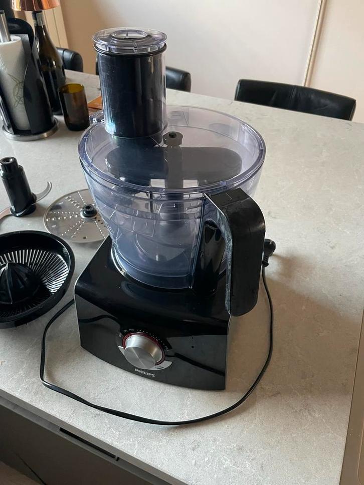 Philips Food Processor - Keukenmachine, Witgoed en Apparatuur, Keukenmixers, Zo goed als nieuw, 1 tot 2 liter, 3 snelheden of meer
