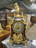 Oer 10316 grote ANTIEKE boulle klok met vuurverguld brons, Antiek en Kunst, Antiek | Klokken, Ophalen