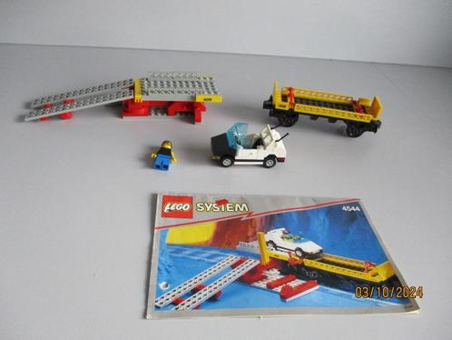 9v LEGO 4544 Transport Autowagon + Auto in perfecte staat!!!, Kinderen en Baby's, Speelgoed | Duplo en Lego, Gebruikt, Lego, Complete set