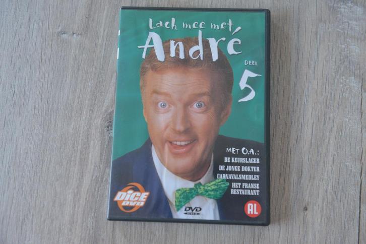 ANDRE VAN DUIN = LACH MEE MET ANDRE DEEL 5, Cd's en Dvd's, Dvd's | Tv en Series, Zo goed als nieuw, Komedie, Alle leeftijden, Verzenden