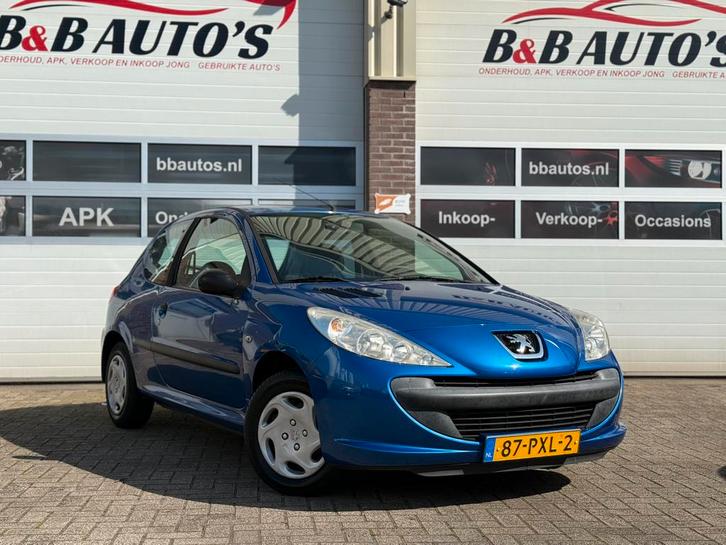 Peugeot 206+ 1.1 3D 2011 Blauw, Auto's, Peugeot, Bedrijf, 206+, Airbags, Centrale vergrendeling, Elektrische ramen, Metallic lak