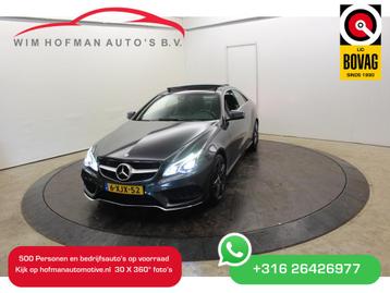 Mercedes-Benz E-Klasse Coupé 400 Prestige Pano Cam Dhoek El beschikbaar voor biedingen