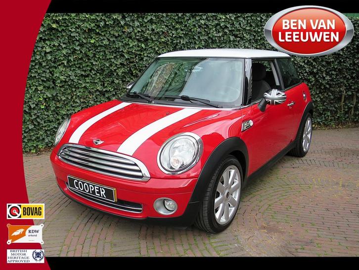 MINI Cooper 1.6 Business Line R56 NL-auto, airco en zeer goe, Auto's, Mini, Bedrijf, Te koop, Cooper, ABS, Airbags, Airconditioning