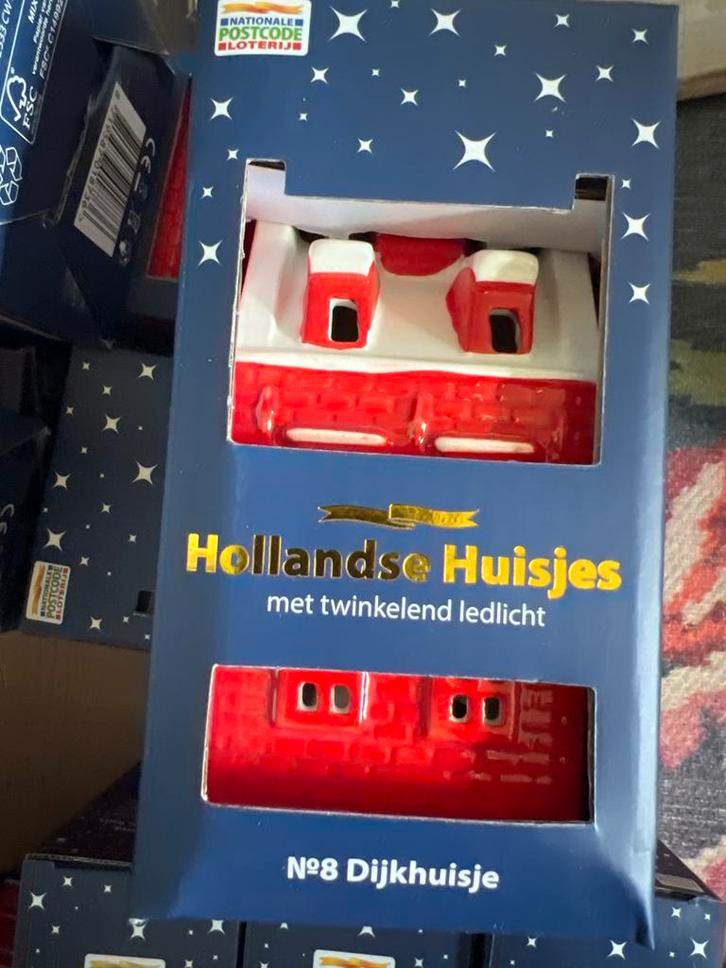 Hollands Huisje No. 8 - Dijkshuisje met LED, Antiek en Kunst, Antiek | Woonaccessoires, Ophalen of Verzenden