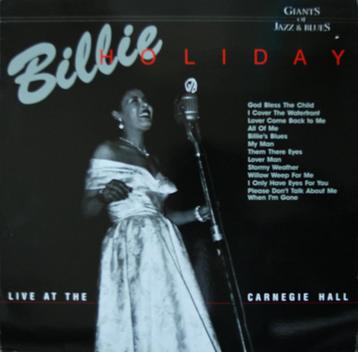 CD Billie Holiday - Live at The Carnegie Hall beschikbaar voor biedingen