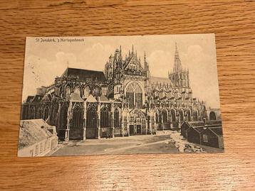 Antieke Ansichtkaart St Janskerk 's-Hertogenbosch beschikbaar voor biedingen