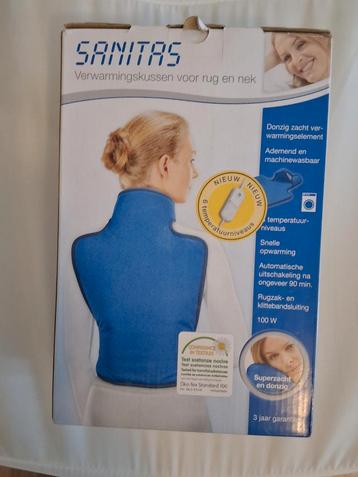 Sanitas verwarmingskussen voor rug en nek  beschikbaar voor biedingen