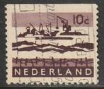 Nederland 1963 794bG Landschap 10c Boven ong Fosfor, Gest, Postzegels en Munten, Na 1940, Ophalen of Verzenden, Gestempeld