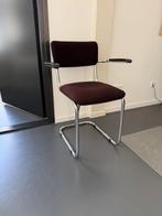 Retro stoel in zwart, Ophalen, Gebruikt, Twee, Zwart