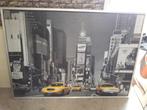 New york, Ophalen of Verzenden, Zo goed als nieuw, Schilderij, Minder dan 50 cm