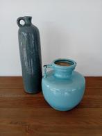 2 vazen, Huis en Inrichting, Ophalen, Zo goed als nieuw, Overige kleuren, Minder dan 50 cm