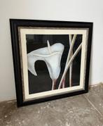 Decoratief schilderij in lijst, Huis en Inrichting, Ophalen, Gebruikt, 75 tot 100 cm, 75 cm of meer