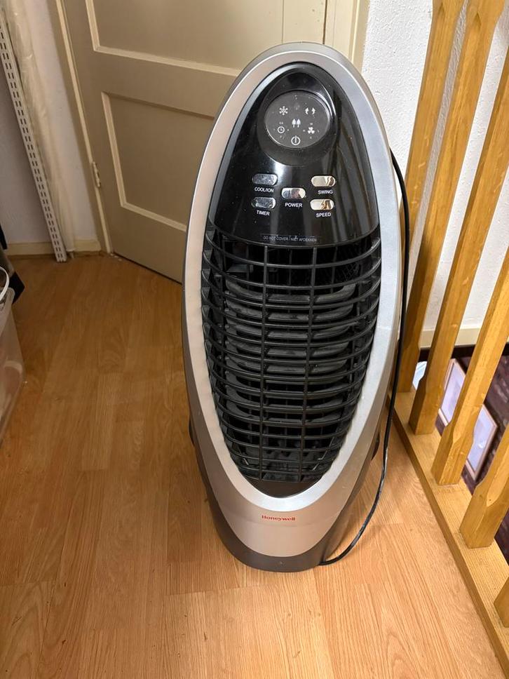 Honeywell CS10XE Luchtkoeler - Goede Staat!, Witgoed en Apparatuur, Airco's, Gebruikt, Mobiele airco, Minder dan 60 m³, 3 snelheden of meer