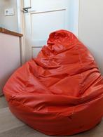 Zanotta Sacco zitzak – iconisch Italiaans design (oranje), Huis en Inrichting, Ophalen, Gebruikt, Oranje, Zitzak