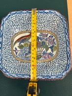 Antiek Chinees Schaal met Vogel en Bloemen, Ophalen