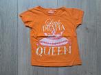 9th Avenue oranje shirt Koningsdag maat 98 - 104 meisje, Ophalen of Verzenden, 9th avenue, Meisje, Shirt of Longsleeve