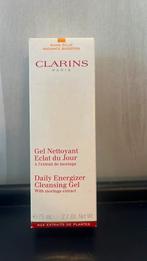 Clarins Daily Energizer Cleansing Gel (75 ml) – met Moringa, Ophalen of Verzenden, Nieuw, Gehele gezicht, Verzorging