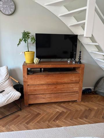Massief Teak | Dressoir | TV-meubel beschikbaar voor biedingen