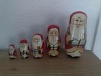 Matroesjka, baboesjka, 5 delige kerstman, Diversen, Kerst, Ophalen of Verzenden, Gebruikt