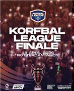 3 tickets voor Korfbal League Finale 18 April - Noordtribune, Drie personen of meer