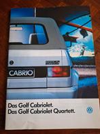 Volkswagen Cabriolet folder, Ophalen of Verzenden, Zo goed als nieuw, Volkswagen