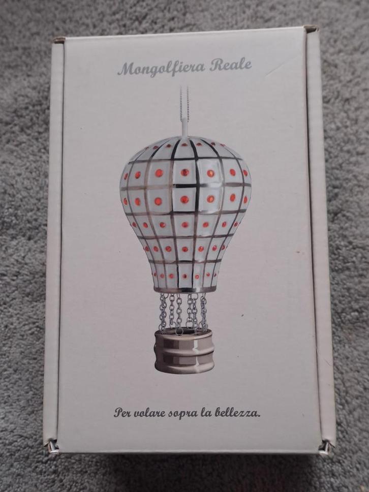 Alessi Kerstbal Luchtballon - Nieuw in Doos, Antiek en Kunst, Kunst | Designobjecten, Ophalen of Verzenden