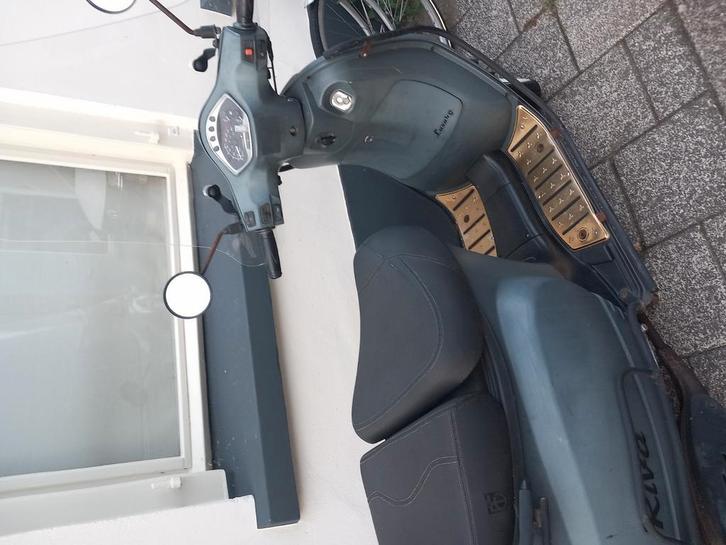 Riva Luxury snorscooter  met Vespa-uitstraling, Fietsen en Brommers, Scooters | Vespa, Gebruikt, Overige modellen, Ophalen