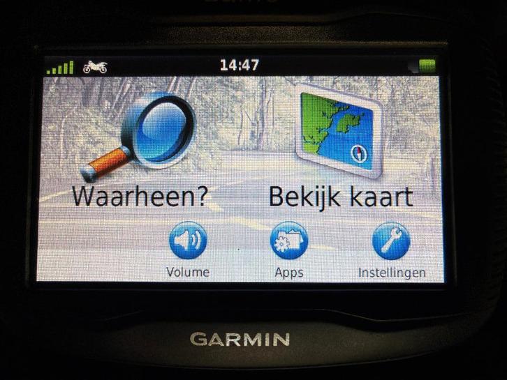 Garmin Zumo 390LM, City Navigator Europe, Onroute motorkaart, Motoren, Accessoires | Navigatiesystemen, Zo goed als nieuw, Ophalen