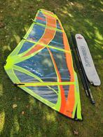 Windsurf Zeilen+ Masten+gieken+mastvoeten+verlengers, Ophalen, Zeil, 5 tot 7 m², Gebruikt