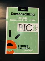 Biologie HAVO Examenbundel (Samenvatting & Oefenboek), Boeken, Schoolboeken, Ophalen of Verzenden, Zo goed als nieuw, HAVO, Biologie