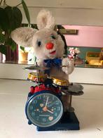 Duracell konijn klok drumstel, Verzamelen, Ophalen of Verzenden, Zo goed als nieuw